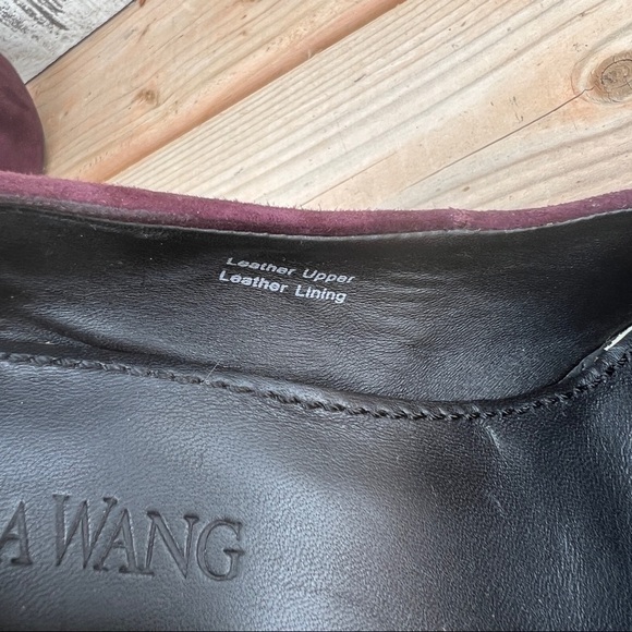 Vera Wang Suede Bow Platform Heels - Picture 8 of 8